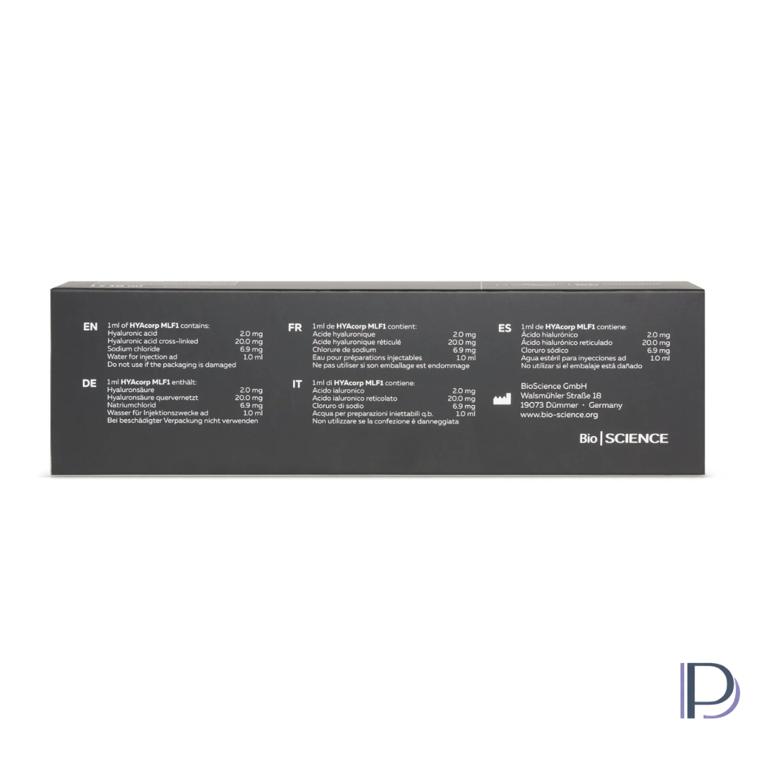 HYAcorp Body Contouring MLF1 (1 × 10 ml)